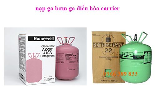 bơm ga nạp ga điều hòa carrier bơm ga nạp ga điều hòa carrier