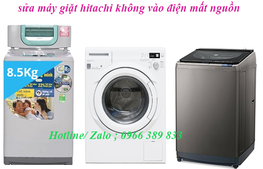 sửa máy giặt Hitachi không váo điện