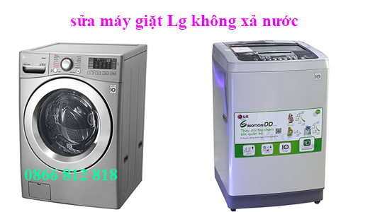 sửa máy giặt lg không xả nước