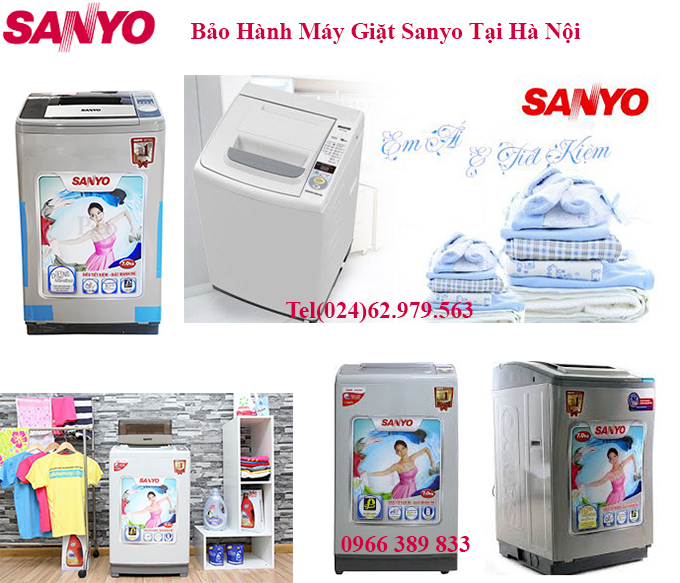 trung tâm bảo hành máy giặt Sanyo