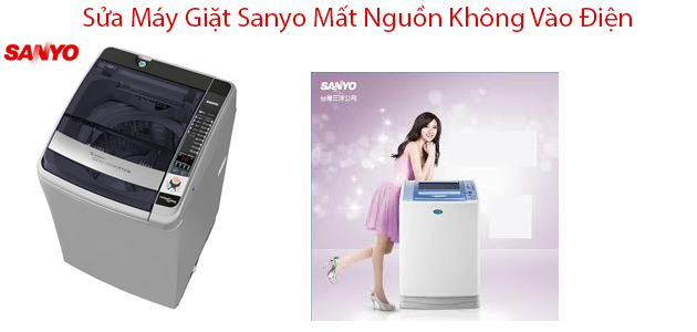 sửa máy giặt Sanyo không vào điện tại hà nội