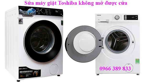 máy giặt Toshiba không mở được cửa