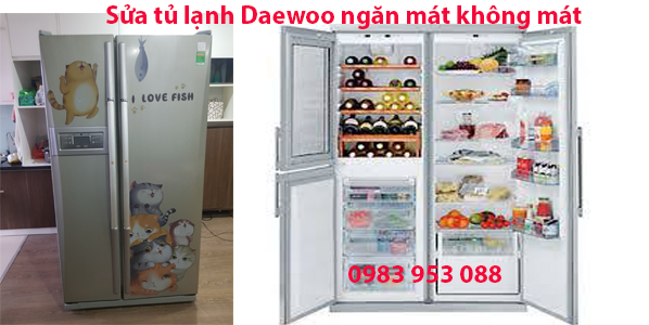 Sửa tủ lạnh Daewoo ngăn mát không mát