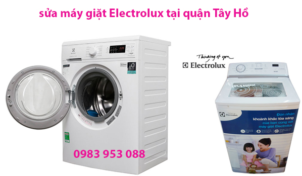 sửa máy giặt Electrolux tại Tây Hồ Hà Nội