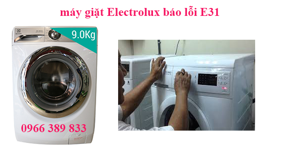 máy giặt Electrolux báo lỗi E31