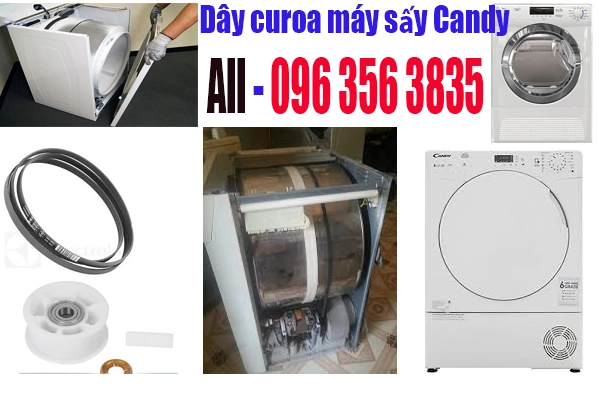 thay dây curoa cho máy sấy quần áo Candy chính hãng thay dây curoa cho máy sấy quần áo Candy chính hãng