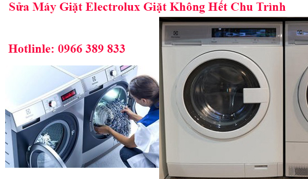 Sửa Máy Giặt Electrolux Giặt Không Hết Chu Trình 