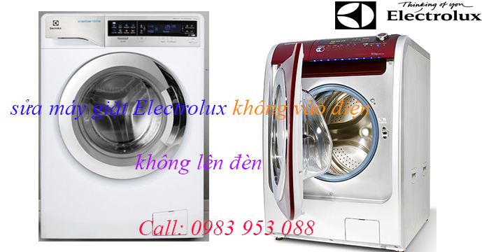 sửa máy giặt Electrolux không vào điện không sáng đèn sửa máy giặt Electrolux không vào điện không sáng đèn