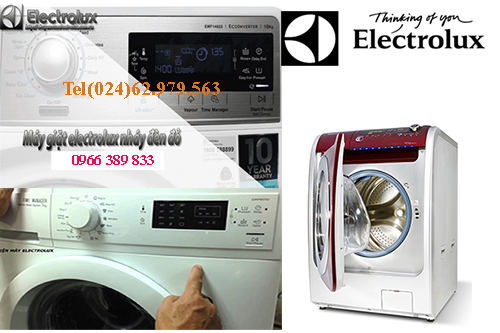 sửa máy giặt Electrolux nháy đèn đỏ báo lỗi