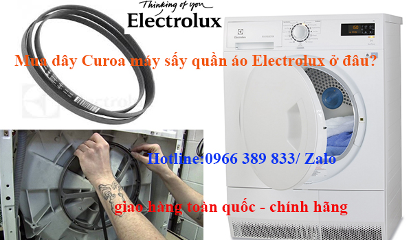 Mua dây curoa máy sấy Electrolux ở đâu? Mua dây curoa máy sấy Electrolux ở đâu?